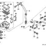 Honda TRX400FA Front Brake Master Cylinder