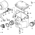 Honda TRX400FA Air Cleaner