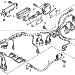 Honda TRX400FA Wire Harness