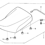 Honda TRX400FA Seat