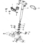Honda TRX400FA Steering Shaft