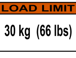 Front Load Limit Label Yamaha 3JN-24892-00-00